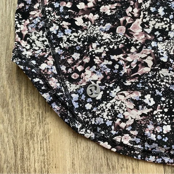 Black Floral Lululemon Sculpt Tank II Tank Top - Picture 4 of 7